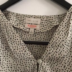 Cream Blouse perfect for work going out